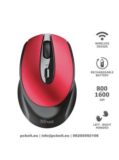 Trust Zaya Rechargeable Wireless mouse Red