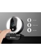 Sandberg Streamer Pro Webkamera Black/Silver