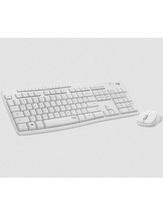 Logitech MK295 Silent wireless keyboard +mouse White HU