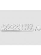 Logitech MK295 Silent wireless keyboard +mouse White HU