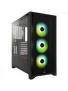 Corsair iCUE 4000X RGB Tempered Glass Black
