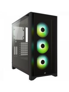Corsair iCUE 4000X RGB Tempered Glass Black