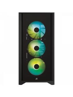 Corsair iCUE 4000X RGB Tempered Glass Black