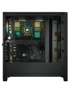 Corsair iCUE 4000X RGB Tempered Glass Black