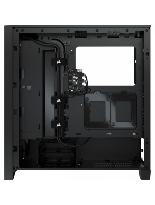 Corsair iCUE 4000X RGB Tempered Glass Black