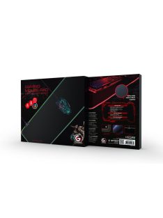   Gembird MP-GAMELED-L Gaming with LED light effect Large Egérpad