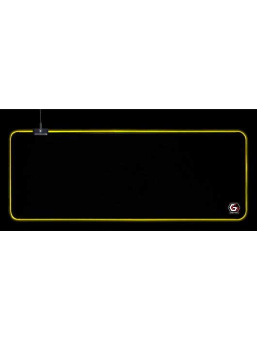 Gembird MP-GAMELED-L Gaming with LED light effect Large Egérpad