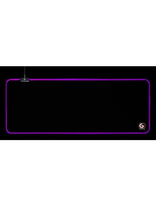 Gembird MP-GAMELED-L Gaming with LED light effect Large Egérpad