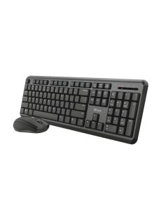 Trust Ody Wireless Silent Keyboard and Mouse Set Black HU