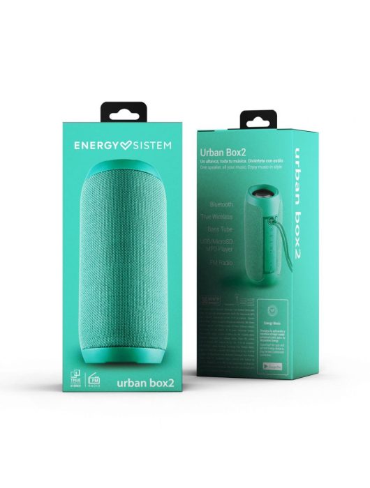 Energy Sistem Urban Box 2 Bluetooth Speaker Jade Green