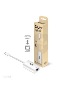 Club3D USB3.2 Gen1 Type-C to Gigabit Ethernet Adapter White