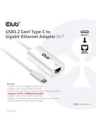 Club3D USB3.2 Gen1 Type-C to Gigabit Ethernet Adapter White