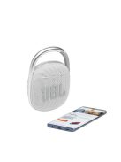 JBL Clip4 Bluetooth Ultra-portable Waterproof Speaker White