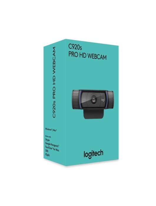 Logitech C920S Pro Webkamera Black