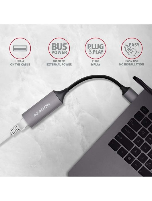 AXAGON ADE-TR USB3.2 SuperSpeed USB Gigabit Ethernet