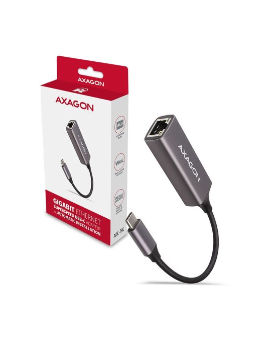 AXAGON ADE-TRC USB3.2 SuperSpeed USB-C Gigabit Ethernet