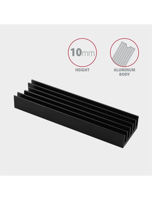 AXAGON CLR-M2L10 Heatsink for M.2 SSD