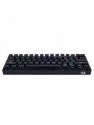 Redragon Draconic Compact RGB Wireless Brown Mechanical Tenkeyless Designed Bluetooth Gaming Keyboard Black HU