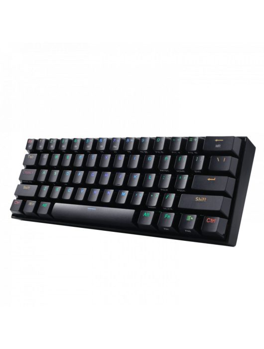 Redragon Draconic Compact RGB Wireless Red Mechanical Tenkeyless Designed Bluetooth Gaming Keyboard Black HU