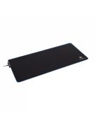 White Shark MP-1861 Luminos RGB Gaming XL Egérpad Black