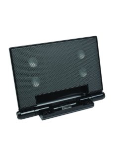   Gembird SPK320i Portable speakers with universal dock for iPhone and iPod Black