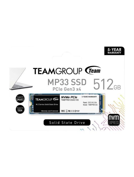TeamGroup 512GB M.2 2280 NVMe MP33