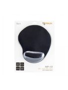SBOX Ergo Gel Egérpad Black
