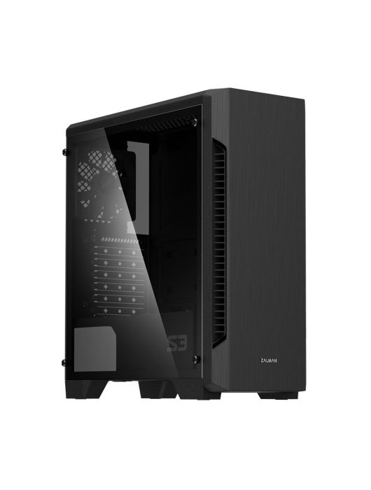 Zalman S3 TG Window Black