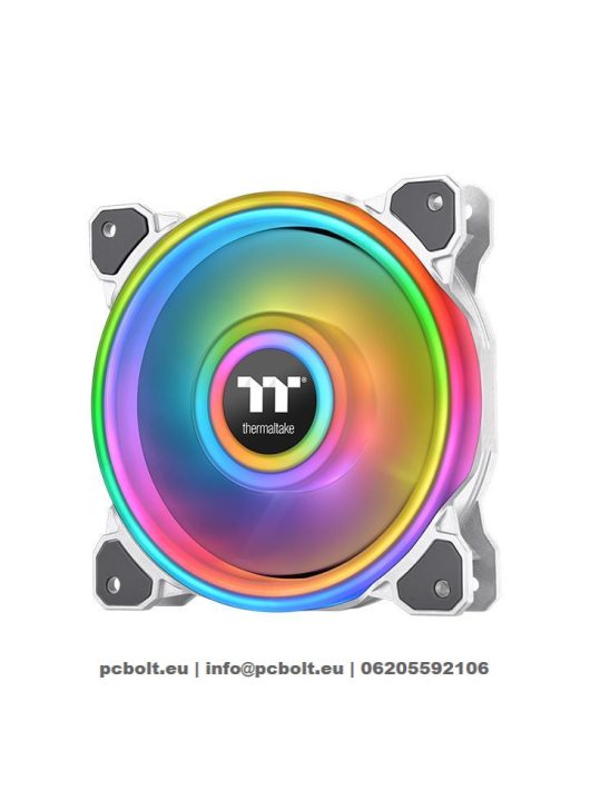 Thermaltake Riing Quad 12 RGB Radiator Fan TT Premium Edition Single Fan Pack White