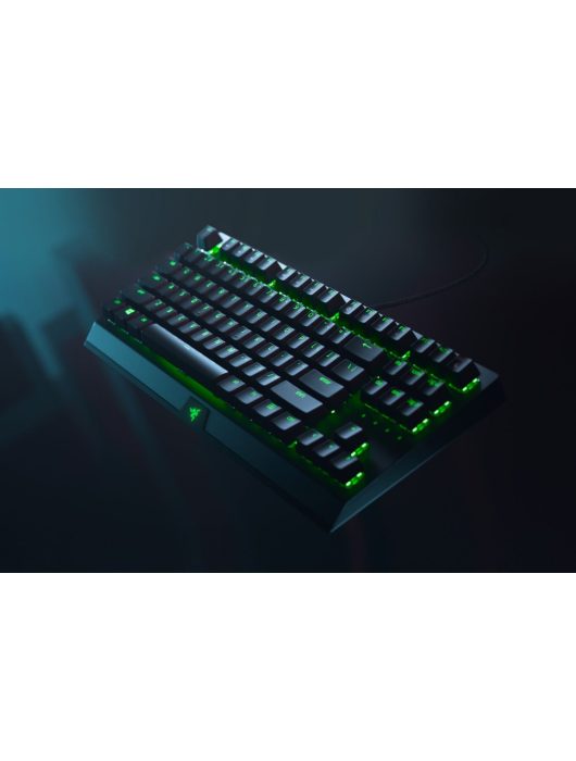 Razer BlackWidow V3 Tenkeyless Green Switch keyboard Black US