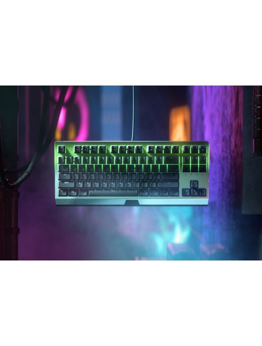 Razer BlackWidow V3 Tenkeyless Green Switch keyboard Black US