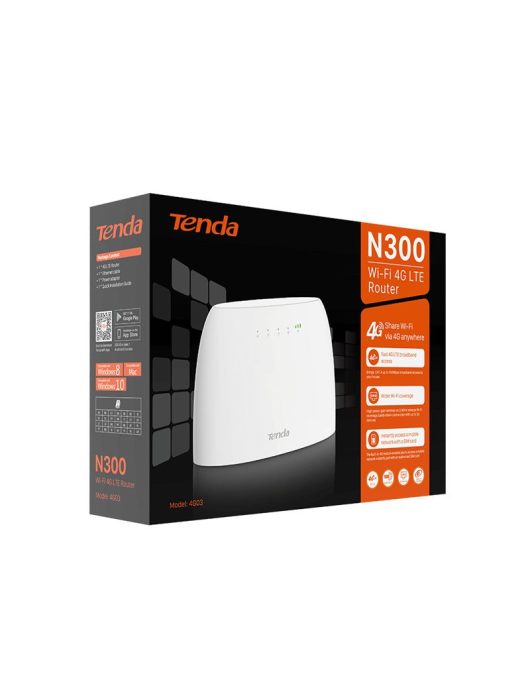 Tenda 4G03 N300 Wi-Fi 4G LTE Router