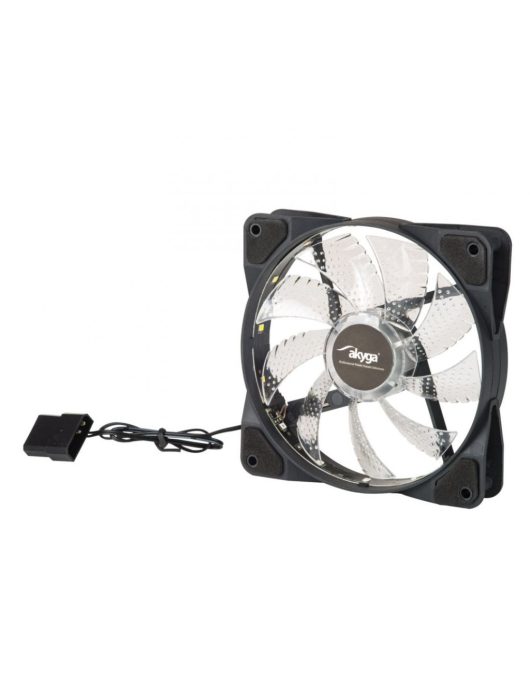 Akyga AW-12D-LED System Fan 12cm Rainbow LED