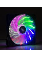 Akyga AW-12D-LED System Fan 12cm Rainbow LED