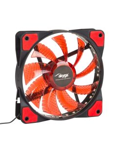 Akyga AW-12E-BR System Fan 12cm Red LED