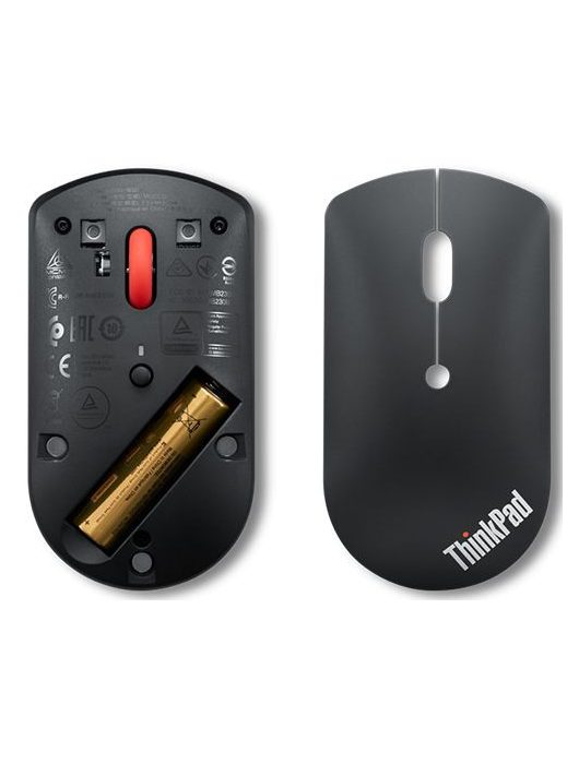 Lenovo ThinkBook Bluetooth Silent Mouse Black
