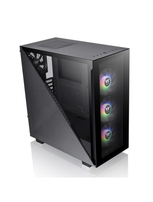 Thermaltake Divider 300 TG ARGB Tempered Glass Black