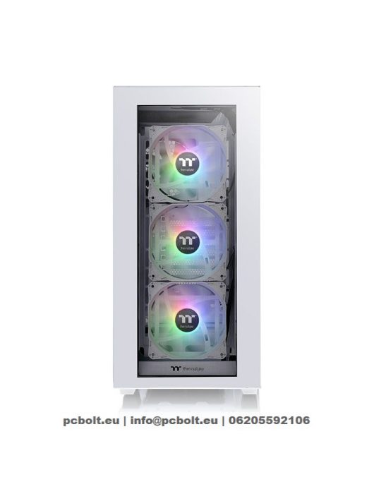 Thermaltake Divider 300 TG Snow ARGB Tempered Glass White