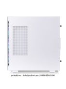 Thermaltake Divider 300 TG Snow ARGB Tempered Glass White