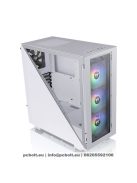 Thermaltake Divider 300 TG Snow ARGB Tempered Glass White