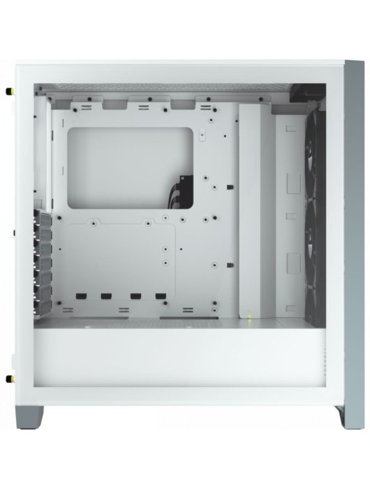 Corsair iCUE 4000X RGB Tempered Glass White