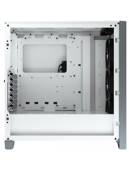 Corsair iCUE 4000X RGB Tempered Glass White