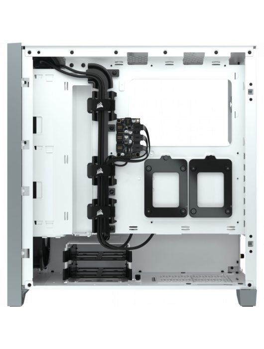 Corsair iCUE 4000X RGB Tempered Glass White