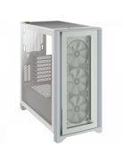 Corsair iCUE 4000X RGB Tempered Glass White