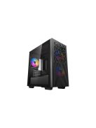 DeepCool Martexx  40 3FS Tempered Glass Black