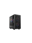 DeepCool Martexx  40 3FS Tempered Glass Black