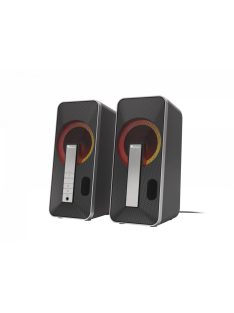 Genesis Helium 100BT RGB Gamer Speaker Silver/Black