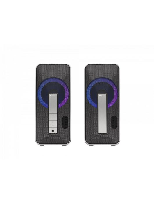 Genesis Helium 100BT RGB Gamer Speaker Silver/Black