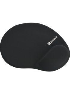 Sandberg Gel with Wrist Rest Egérpad Black