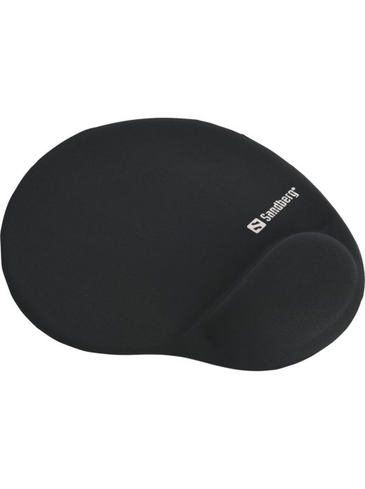 Sandberg Gel with Wrist Rest Egérpad Black